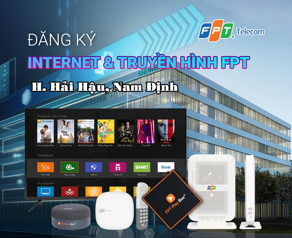 Lắp Mạng FPT xã Hải Minh miễn phí 100% – FPT Nam Định